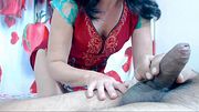 INDIAN TREASURE ENJOYS AMATEUR BIG DICK HANDJOB TONIGHT