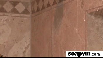 Soapy Massage End With a Big Cumshot 8