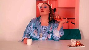 Glasses Facial Recipe - How To Make A Sad Milf Happy With One Thick Load! Hairy Pussy Licking, Cowgirl Ride & Glasses Facial