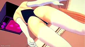 TV Starlet Ditches Bikini for Hot Animated Encounter