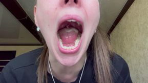 Mucus & Spit Overflow Extreme Close-up Fantasy