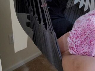 Teddy bear swing fuck