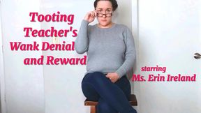 Tooting Teacher's Wank Denial and Reward