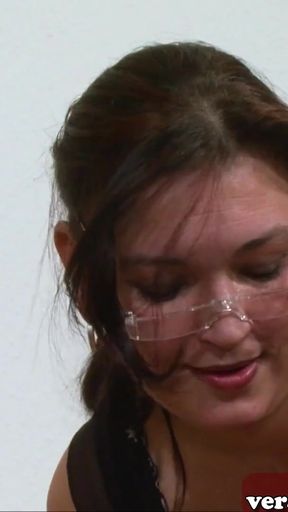 Epic moment from &quot;Fat german mature housewife with big natural boobs make threesome casting&quot;