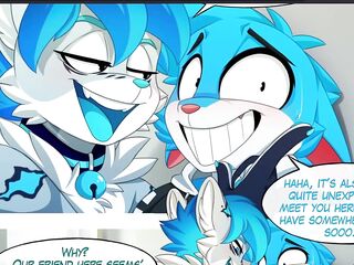 Fur Comic Dub: Unexpected Meet Up (Yiff Animation, Furries, Yiff Sex, Fur, Public Anal)