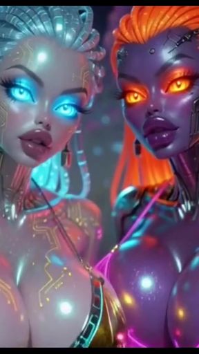 Captain Nova Song and Kiss clips, Ai animation   Clip 1
