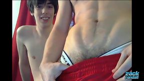 ZackRandall: Zack Randall And Tyler Haycock Take Turns Pleasuring Their Hungry Cocks