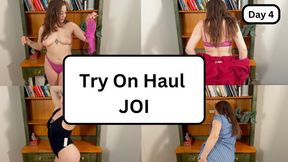 Try On Haul - JOI With Elle Eros