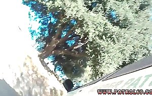 Tranny police and cop captured first time the police
