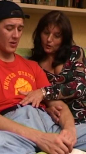 Italian StepMom Rides Stepson #03   Clip 1