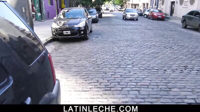 Latin Stranger Gives Ass For Money