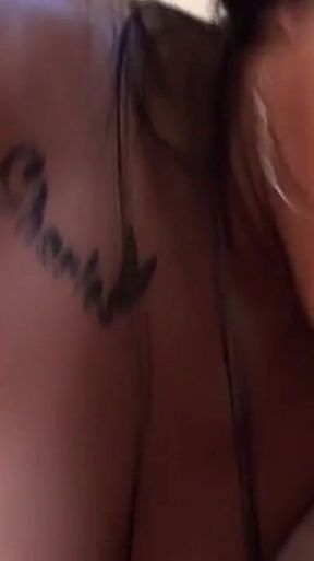Ebony MILF Takes Thick White Cock Deep