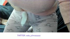 MASTURBATE PAJAMA- RUBBING PUSSY WITH PAJAMA
