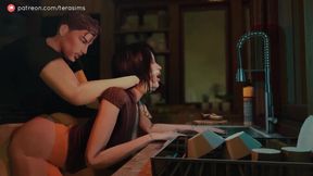 Best friend's EXPERIENCED LADY takes it in the rear doggystyle