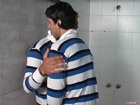 Rugby Player Cock in the Showers!