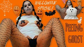 Peeing ghost