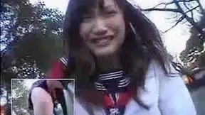 Japanese Street Ride - Vibrating Bike Adventure Turns Naughty