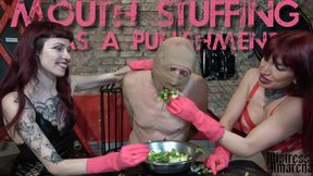 Mouth Stuffing As A Punishment