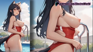 Texas from Arknights pussy wanted to lick your dick.