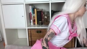 STEPBROTHER FUCKS HORNY STEPSISTER IN ASS