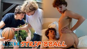 NastyTwinks - Unwrap BBall - CJ comes over to visit Shapey and have fun some hoops, Unclothe, Humid PENETRATING