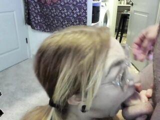 SPRAYING MY NUT ALL OVER HER FACE