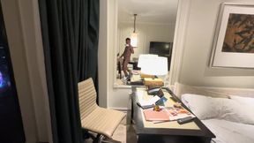 Fuck My Tinder Date at a Las Vegas Penthouse with View of the Sphere