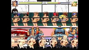 Hentai Mugen Rogue Gangbang