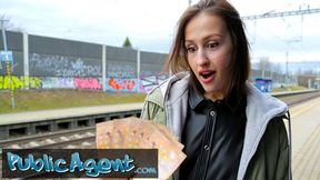 ”Train Station Smoker Pays Fine with Tits Out”