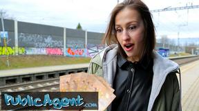 ”Train Station Smoker Pays Fine with Tits Out”