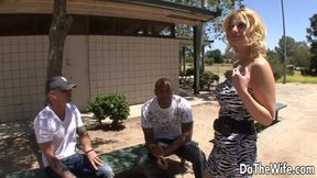 Blonde Housewife Brooklyn Bailey Wants a Big Cock to Try