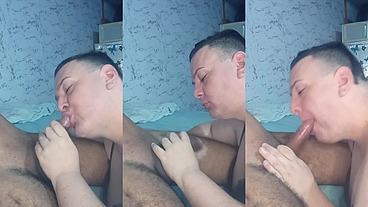 Mais um hétero casado veio me visitar me fez de putinha adoro