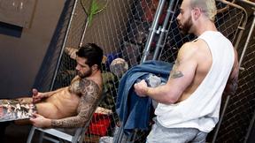 ”Basement Ass Fucking With Tatted Boys”