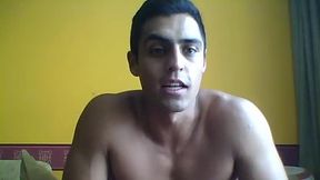 Cute and Hot Latino Stud Talking About Things with a Guy