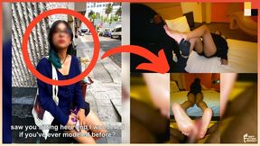 Young Cutie Is Picked Up On The Street & Has Her Feet Fucked & Toes Sucked