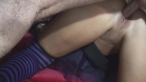 alexis silver and jodie james fucked in the backalley by two cocks