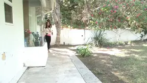 Horny Asian Brunette Takes A Massive Black Cock In Her Pussy