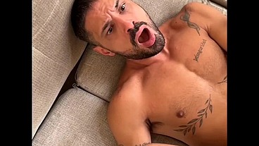 El primo del cumple me rompio el culo y me dejo lleno; #RawFuck #BigDick #GayParty #Creampie #LatinBottom