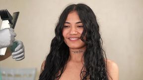 emma s ultimate transformation: from curls to confident! (step 1)