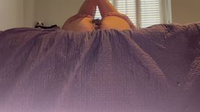 Soggy hairy pussy in pantyhose....fucked and filled with cum