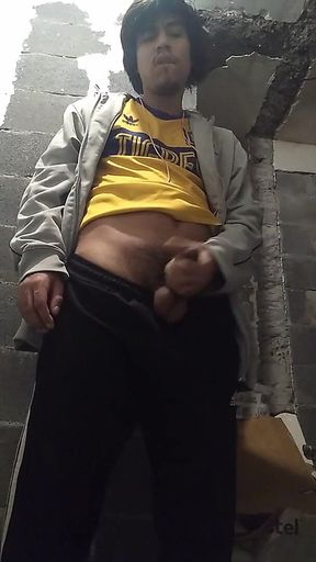 Boy Horny Pee