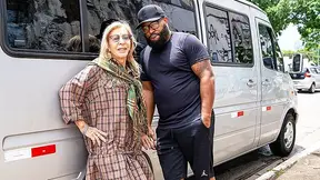 79 Years Old Mature Picked up for Ass Fucking