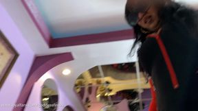 Trampling with Nike Airmax sneakers part 2 (closeup version)