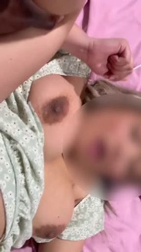 Sexy Latina getting fucked in a dress