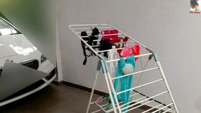 Bra & pants thief- මැඩම්ගේ බ්‍රා ජංගි හොරාගේ 1වෙනි දවස - Msveena's First Encounter with the Mysterious Lingerie Thief - මැඩම්ගේ බ්‍රා ජංගි හොරාගේ 1වෙනි දවස