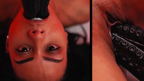Ebony Girl Canela Skin All The Way Through - Hardcore Anal Monster Cock DP &amp; Pussy Creampie