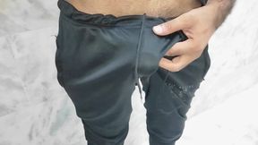 Horny young and handsome teen boy cum himself