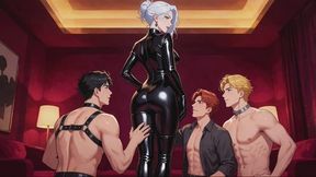 Bisexual Encouragement Stories #17: Confessions of a Latex Domme Who Makes Straight Men Crave Cock