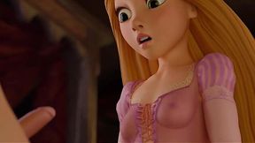 RedMoa - Rapunzel gets a little bit naughty with her guest's cock