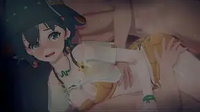 Busty Belle' takes a sandwich DP in Zenless Zone Zero's banned tape